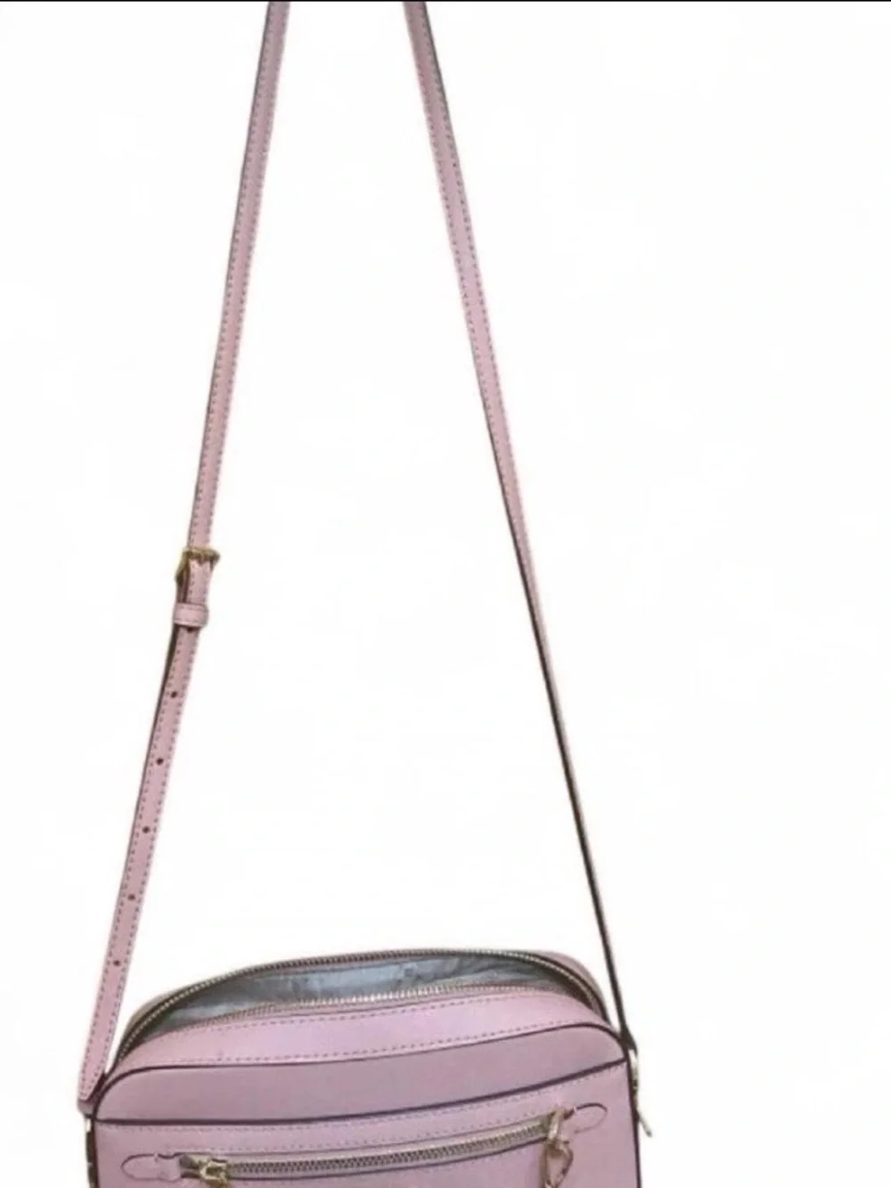 Michael Kors Jet Set Large Saffiano Leather Crossbody Bag